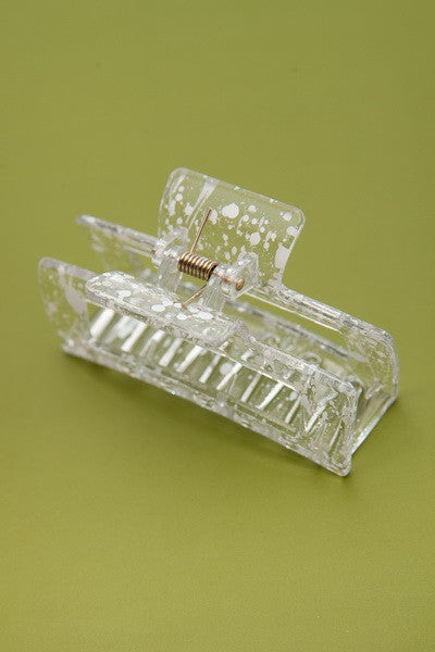 Paint Splatter Hair Clip