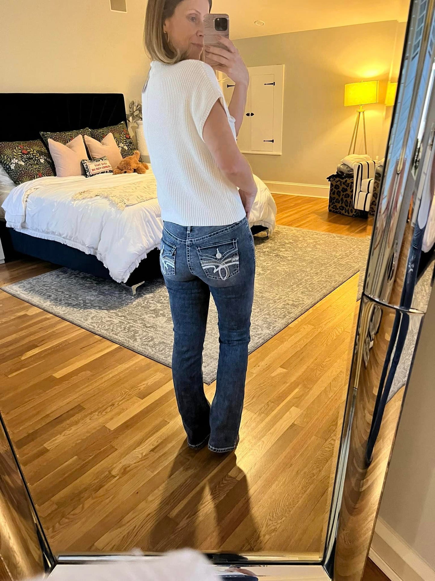 YMI Stitched Denim