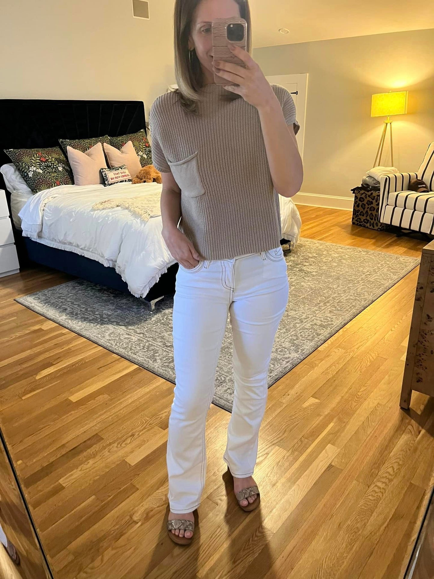 YMI Stitched Denim