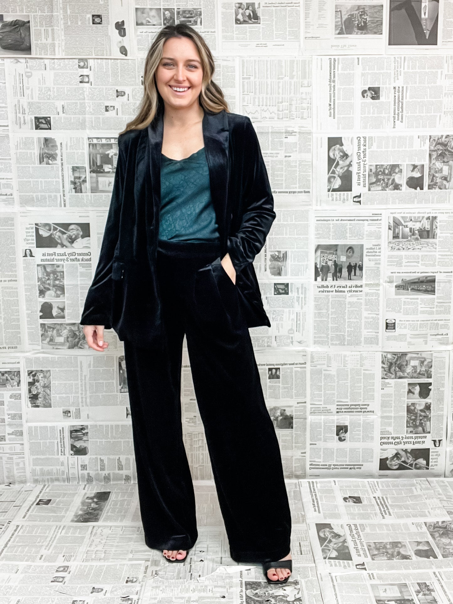 The Carmin Velvet Pants