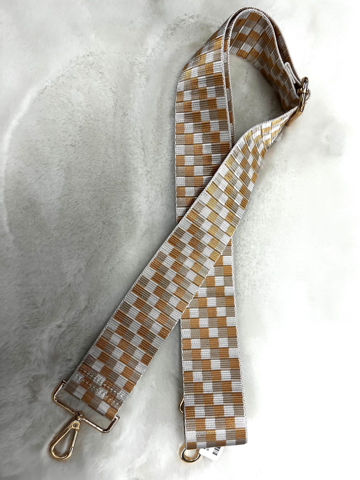 Checkered Guitar Strap