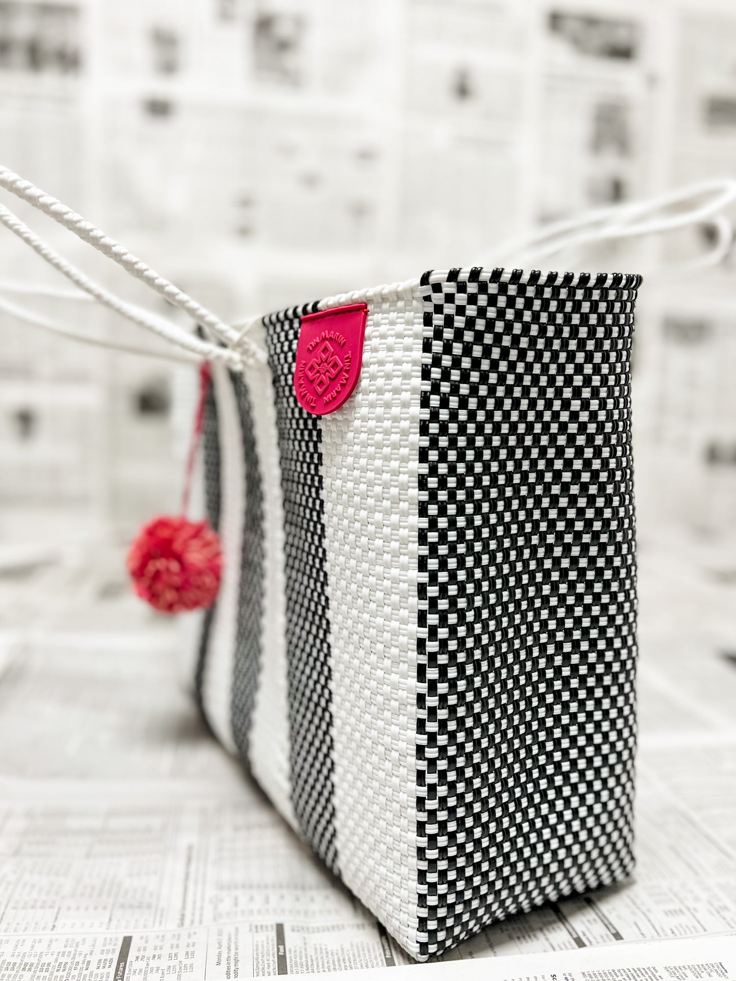 Tin Marin Zebra Super Tote