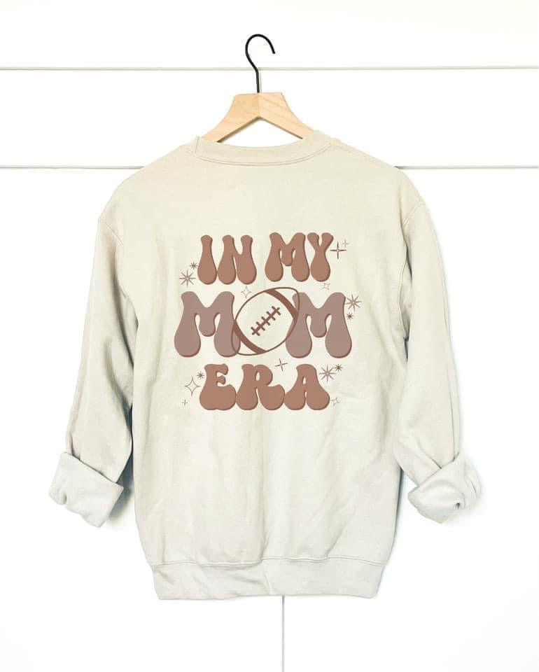 In My Football Mom Era Crewneck PRE ORDER