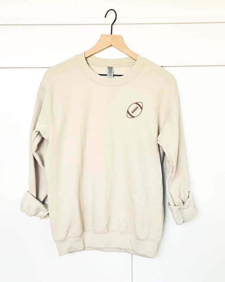 In My Football Mom Era Crewneck PRE ORDER