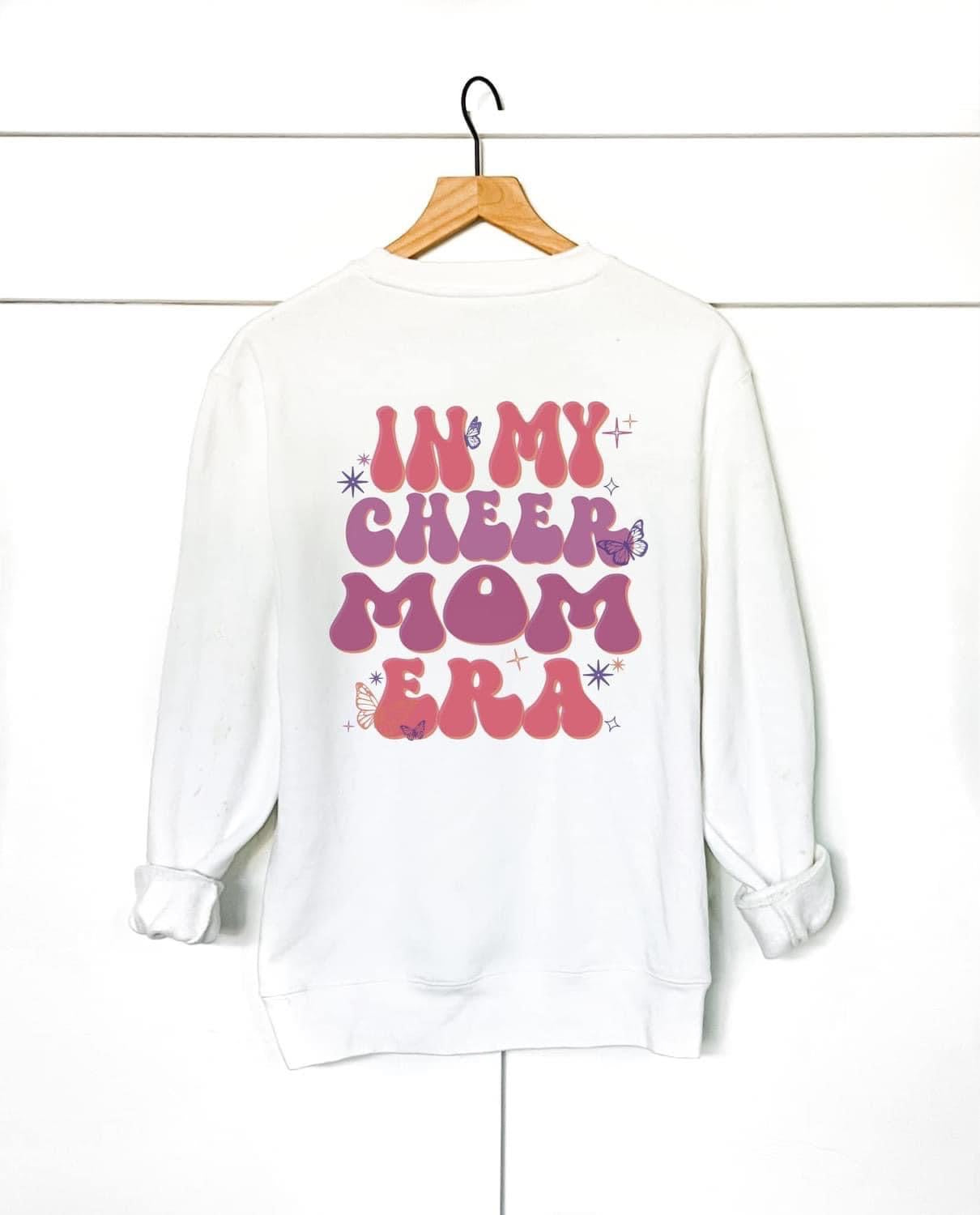 In My Cheer Mom Era Crewneck PRE ORDER