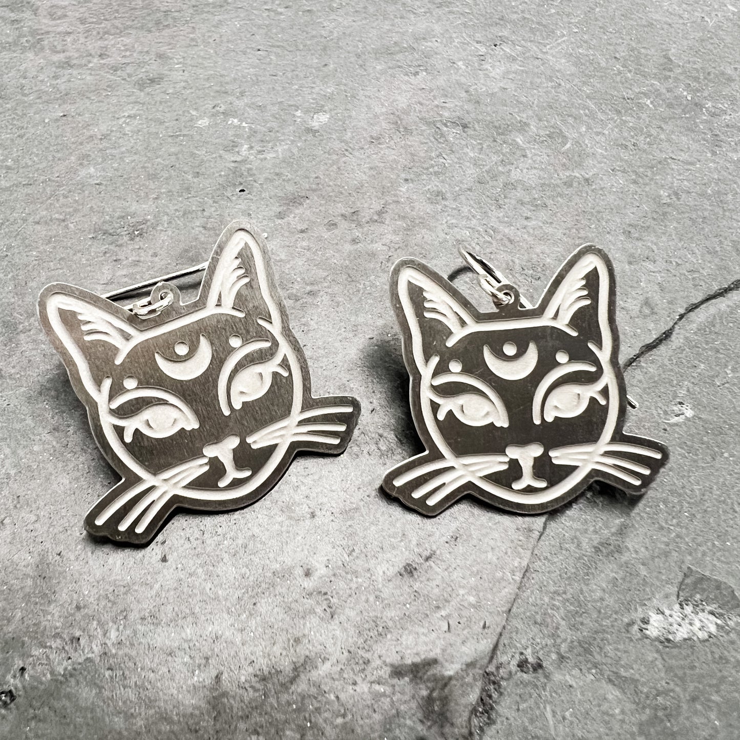 Spooky Kitty Earrings