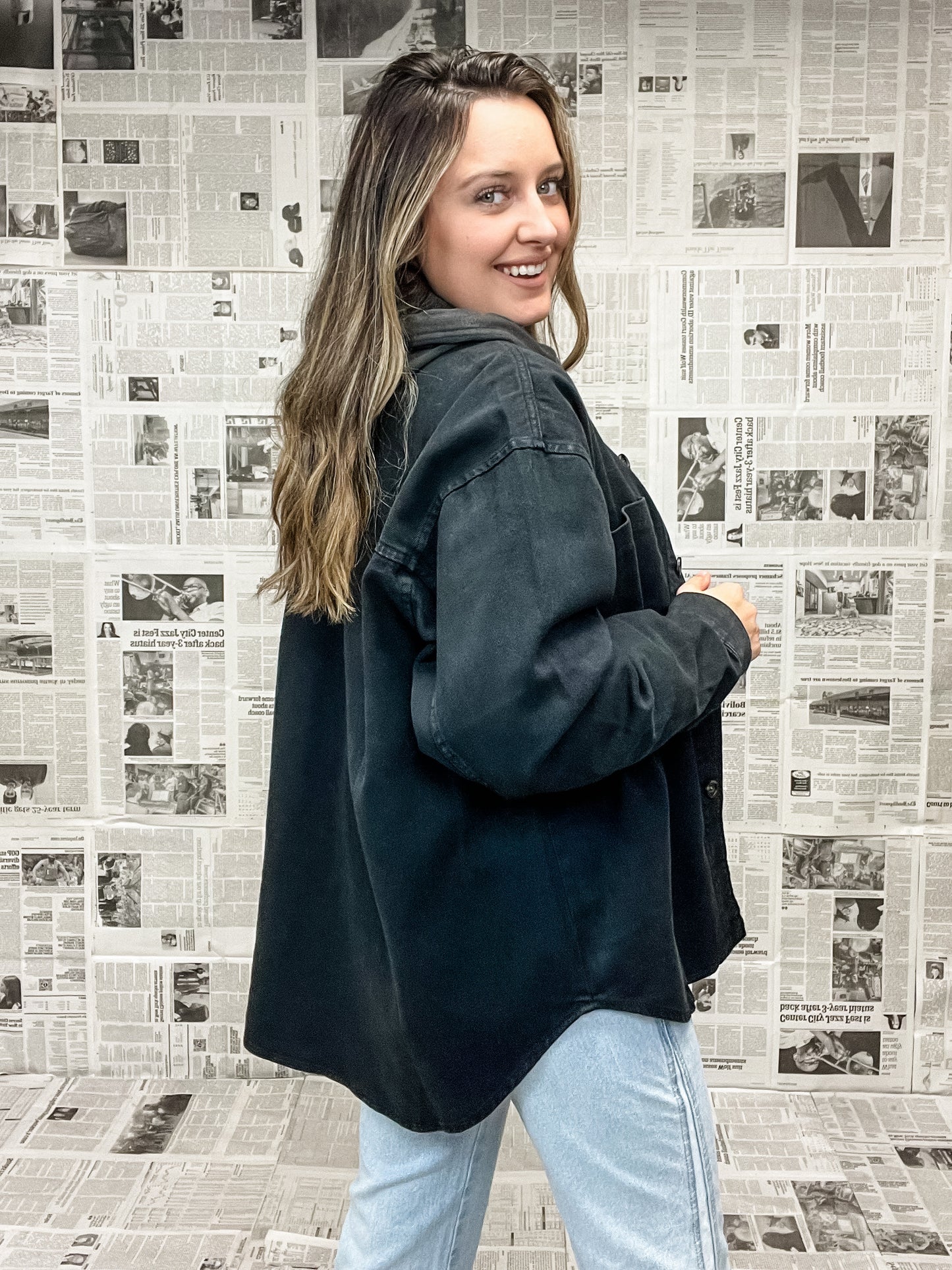The Maddie Button Up