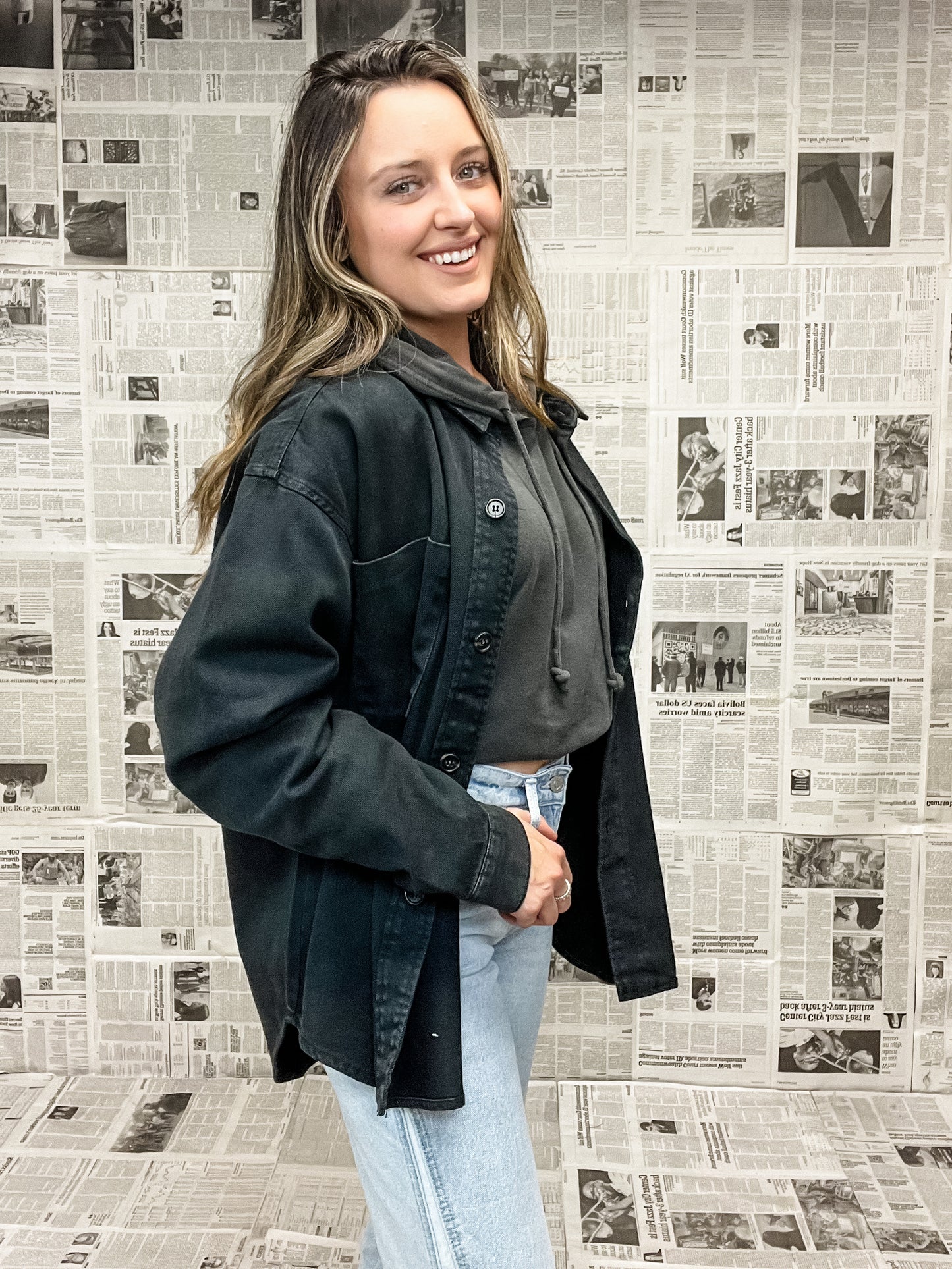 The Maddie Button Up