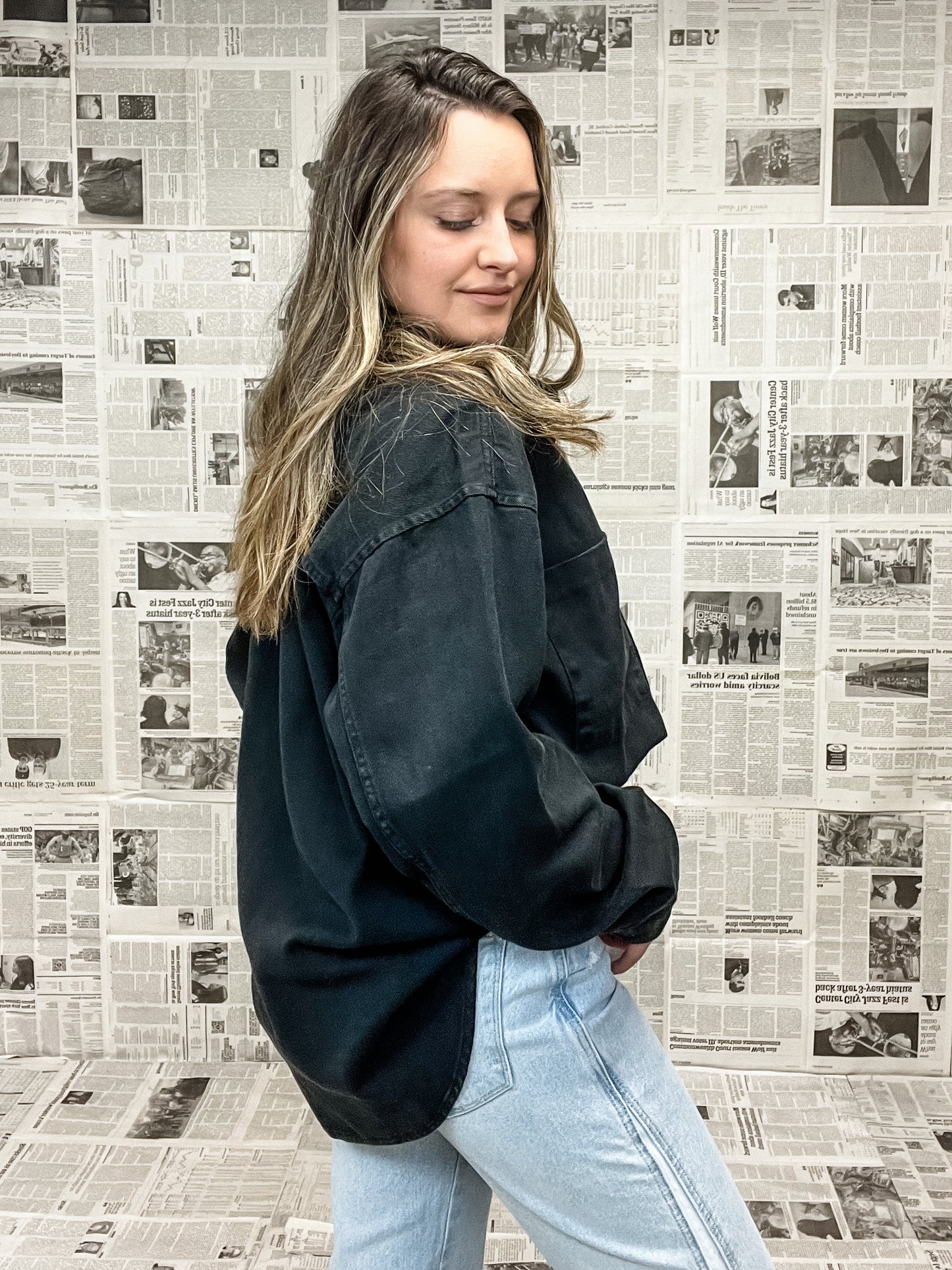 The Maddie Button Up