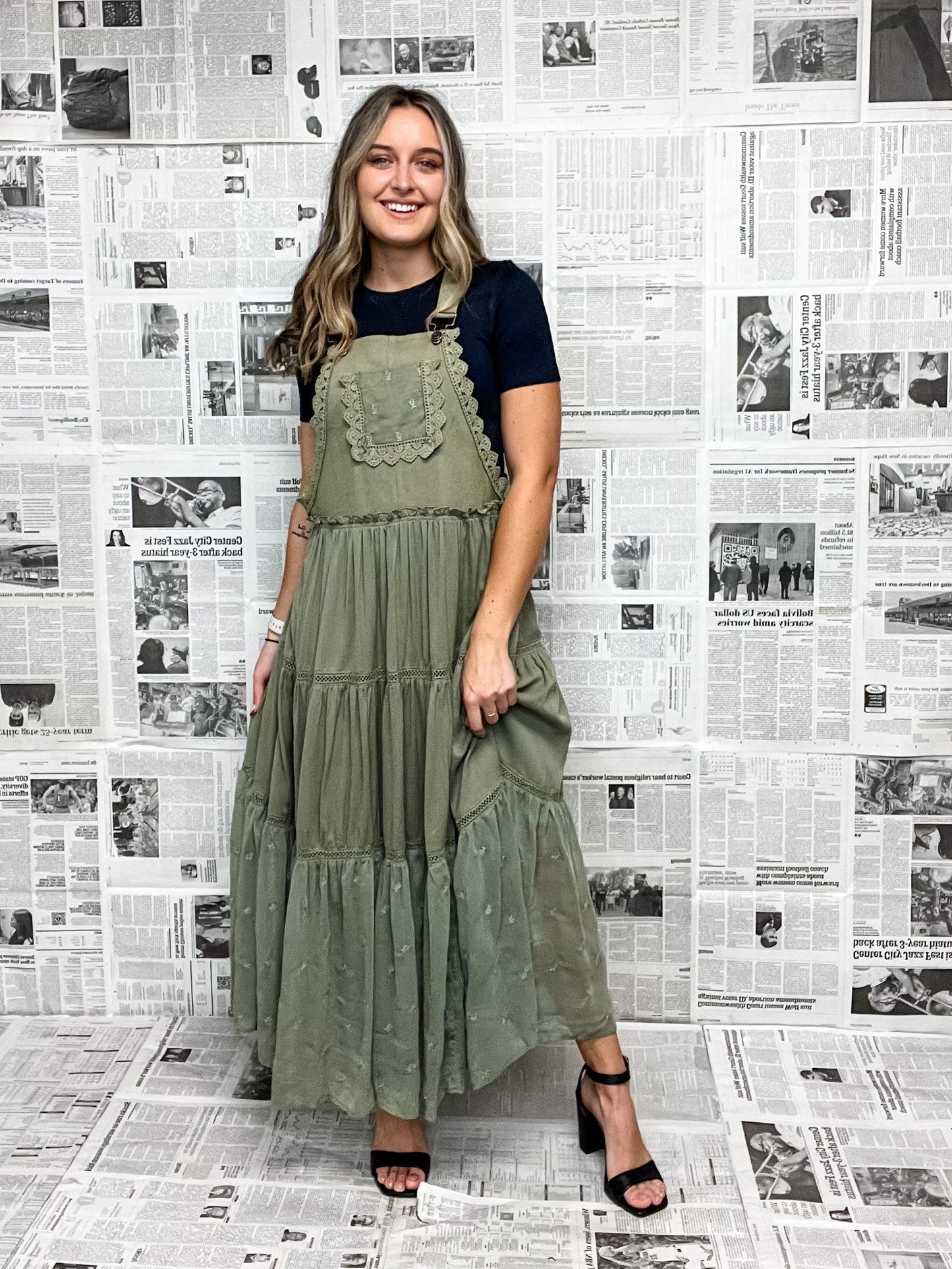 The Georgia Overall Dress
