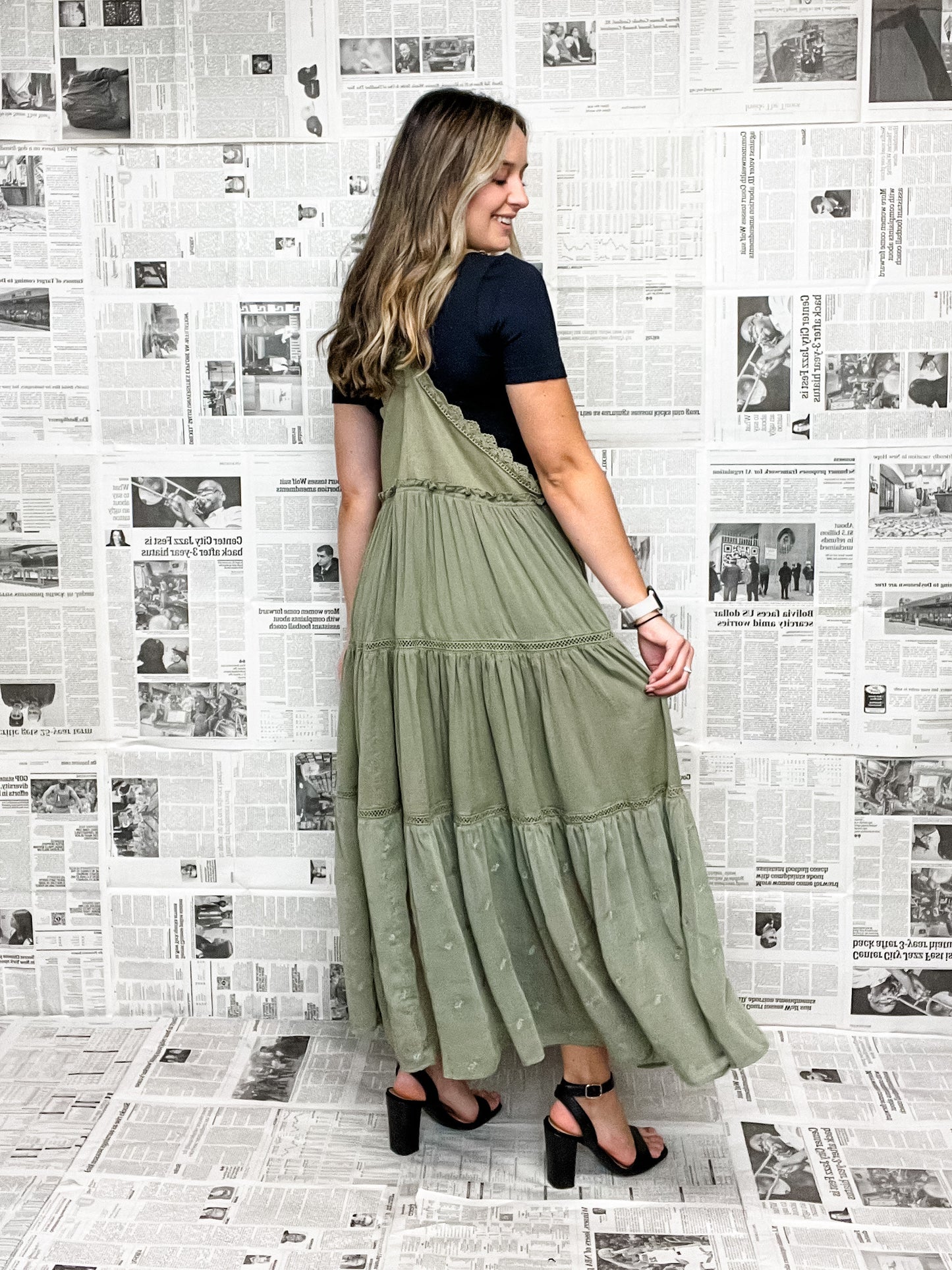 The Georgia Overall Dress