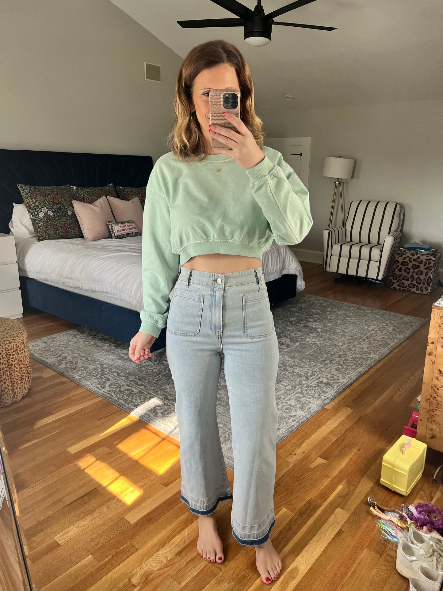 The Marissa Cropped Denim