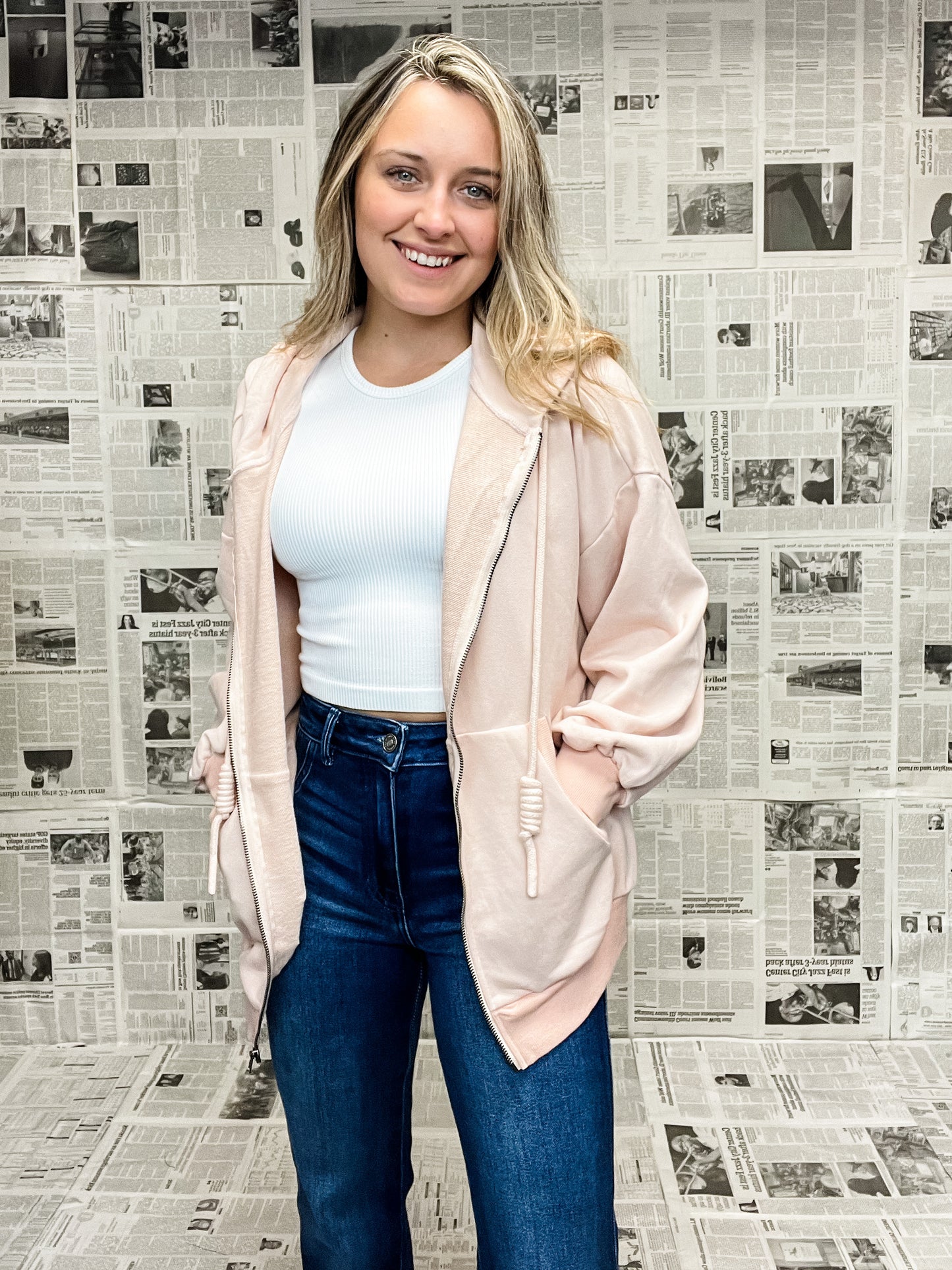 The Chloe Zip-Up
