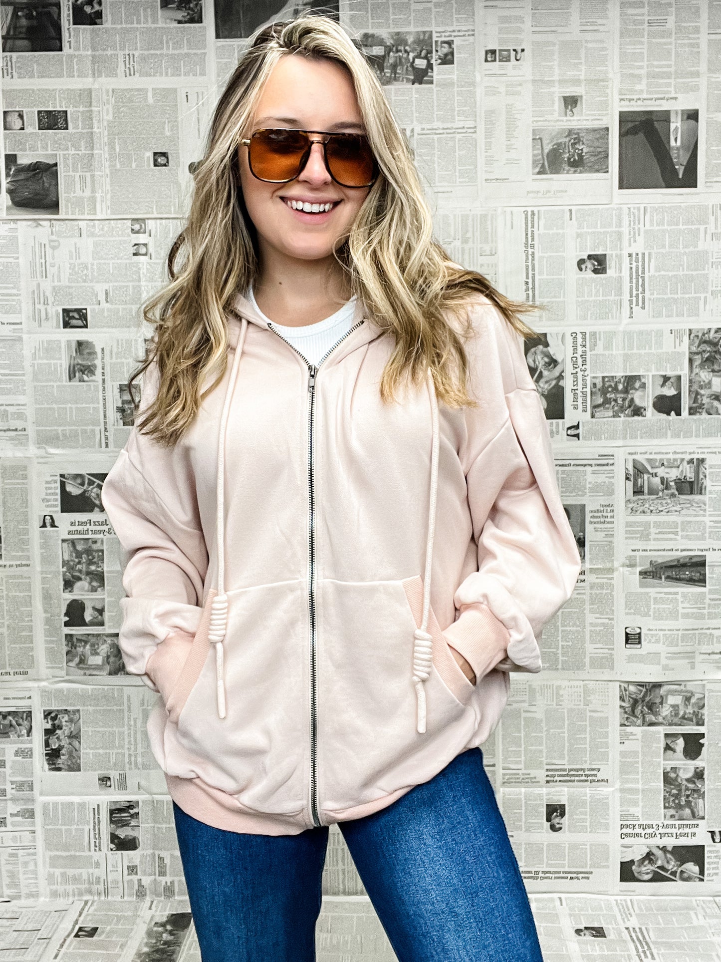 The Chloe Zip-Up