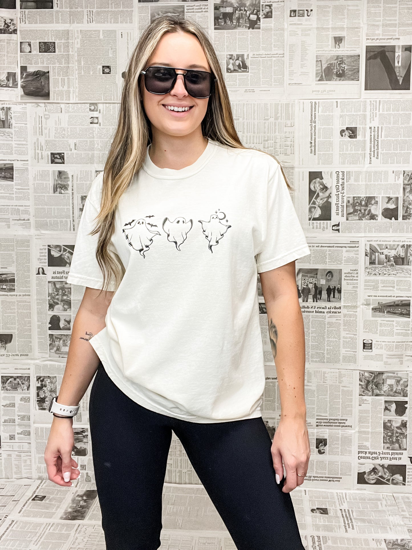 3 Little Ghosts Tee