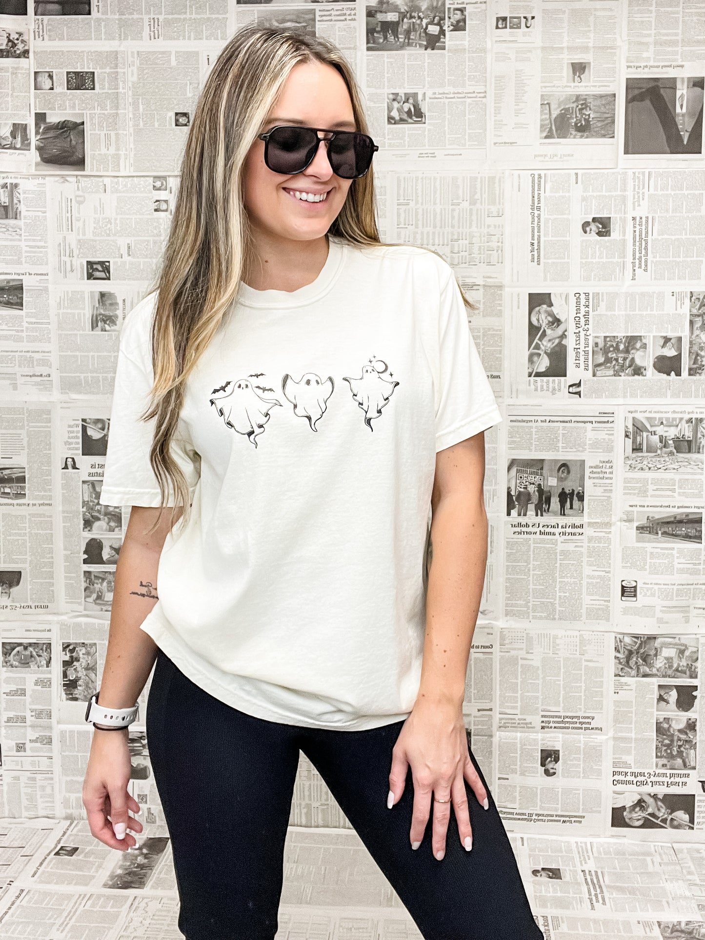 3 Little Ghosts Tee