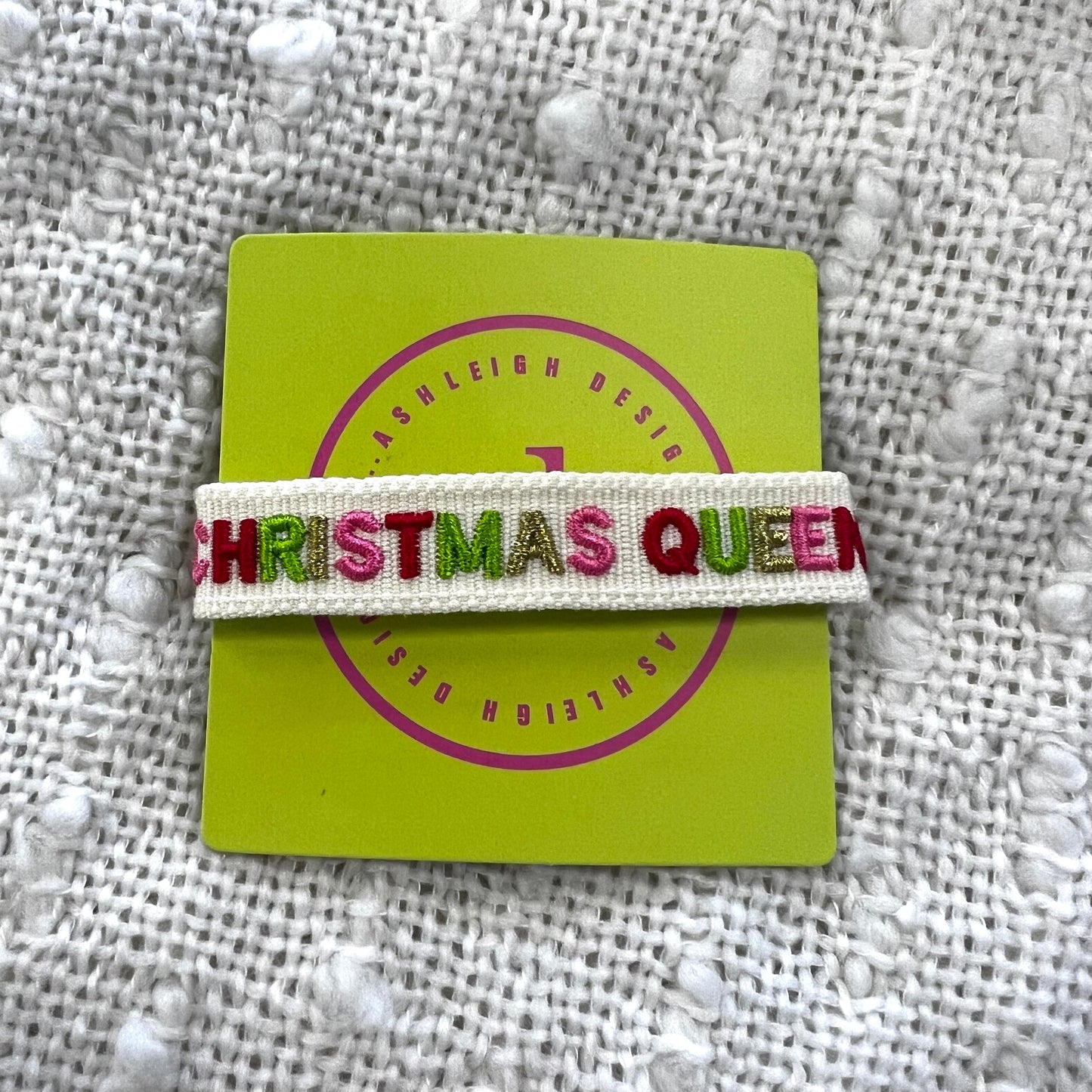 Christmas Queen Friendship Bracelet