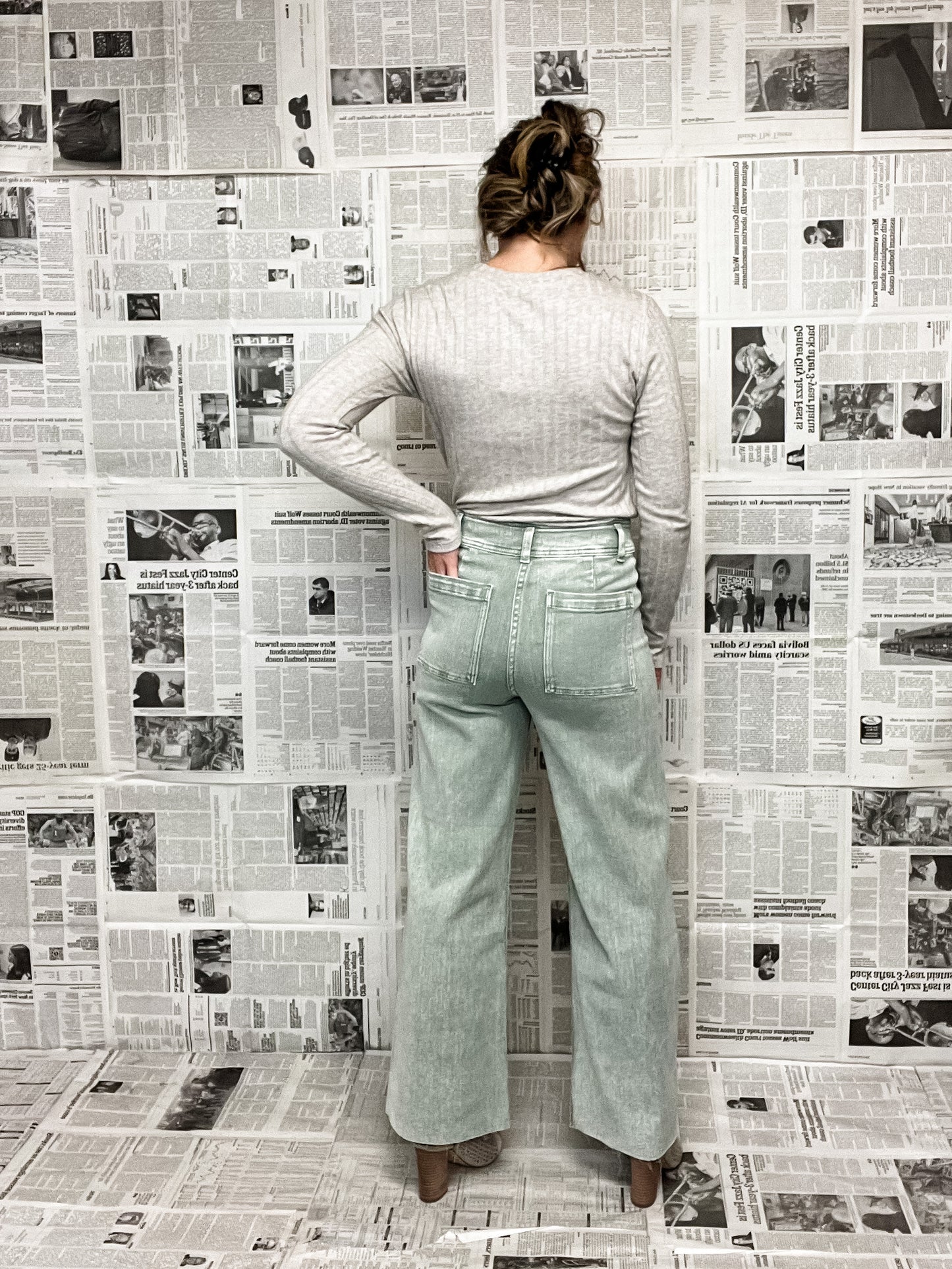 The Jenny Wide Leg Denim