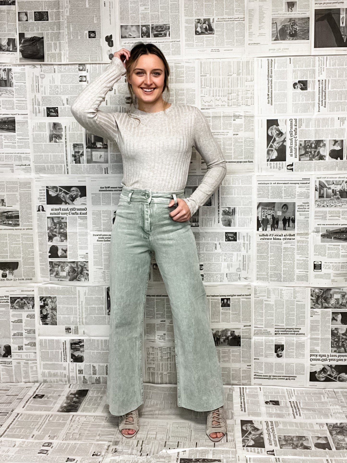 The Jenny Wide Leg Denim