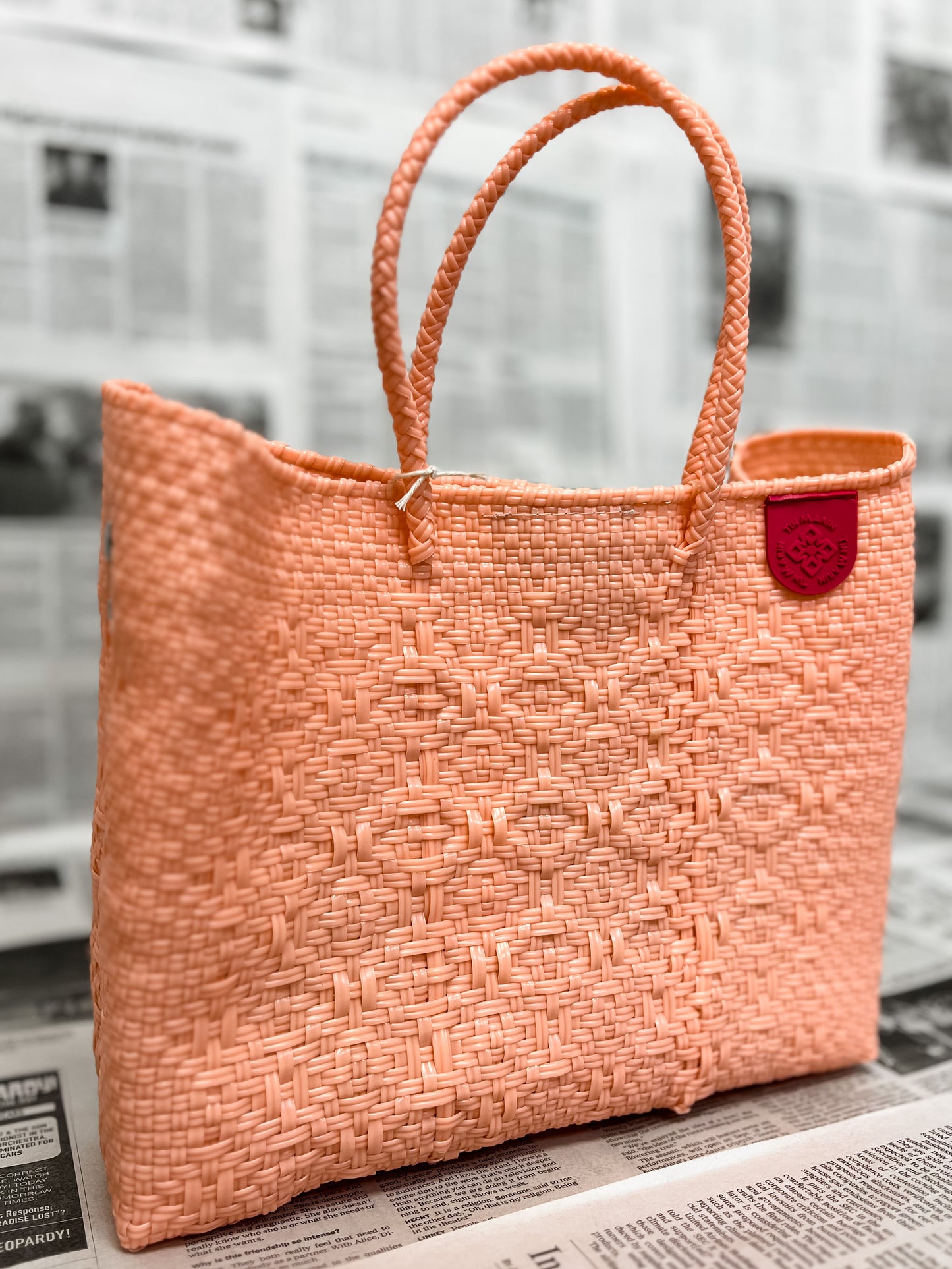 Tin Marin Canarias Medium Woven Crossbody Bag