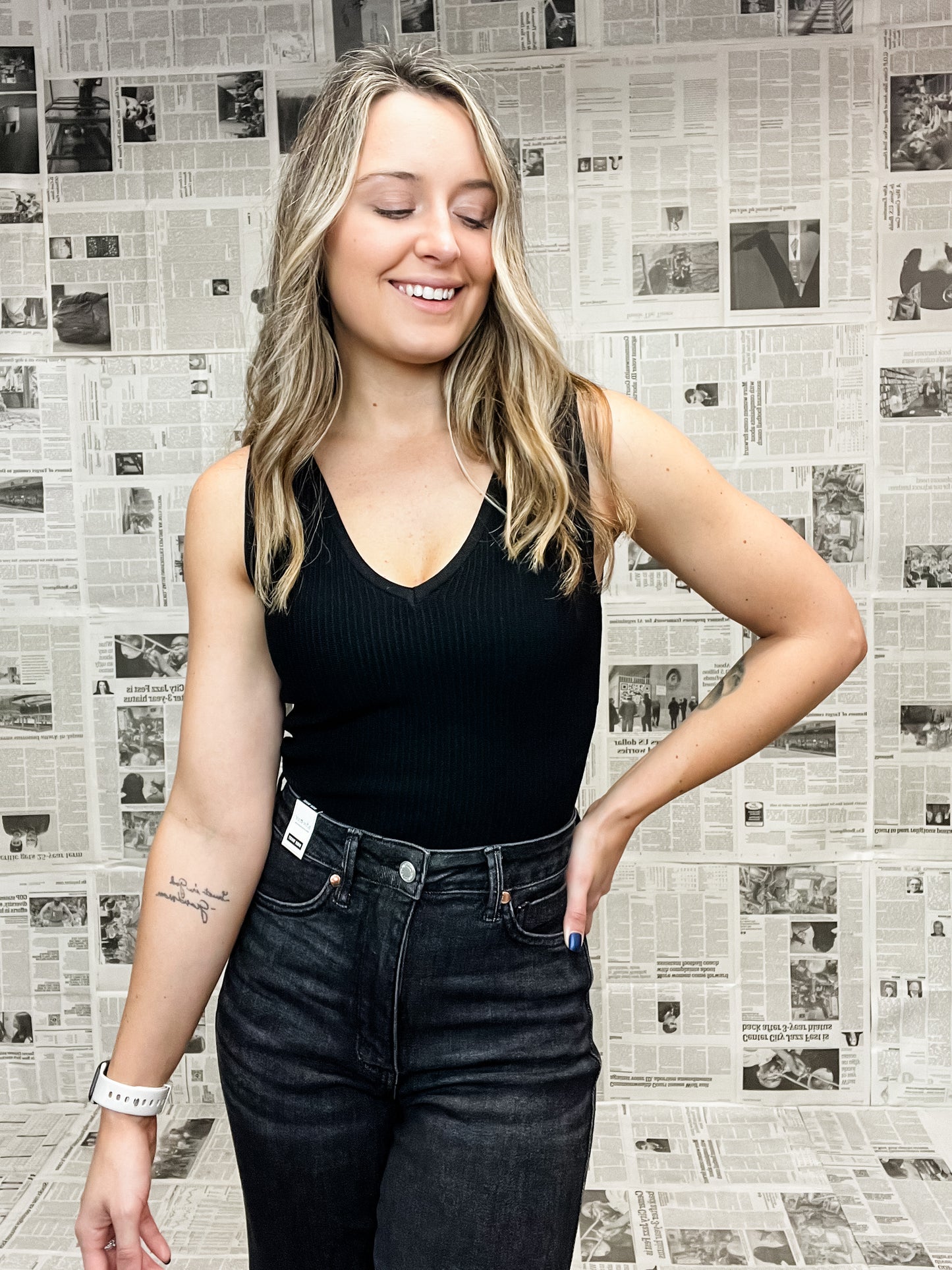 The Sophia Knit Tank