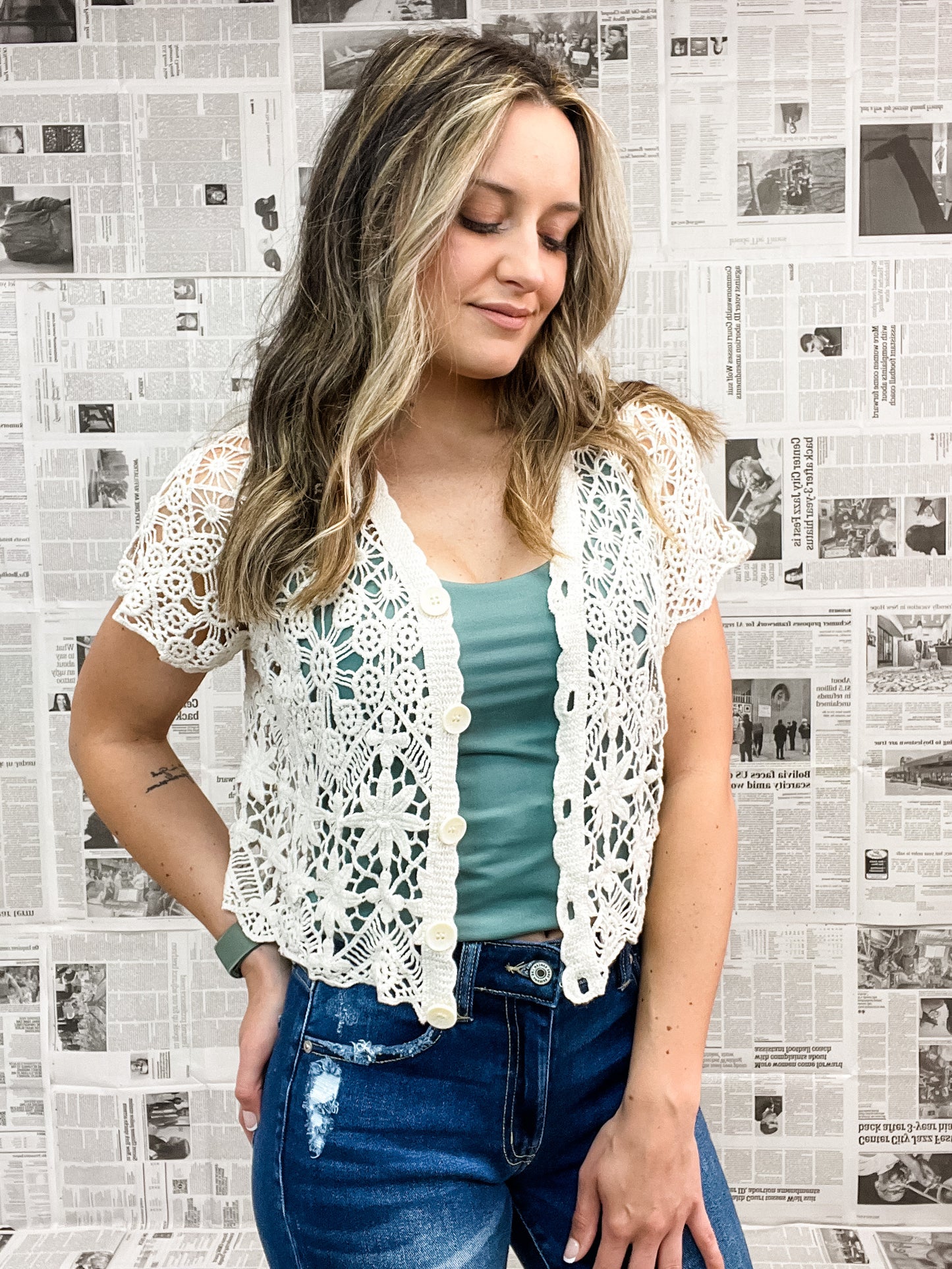 The Flora Cardigan