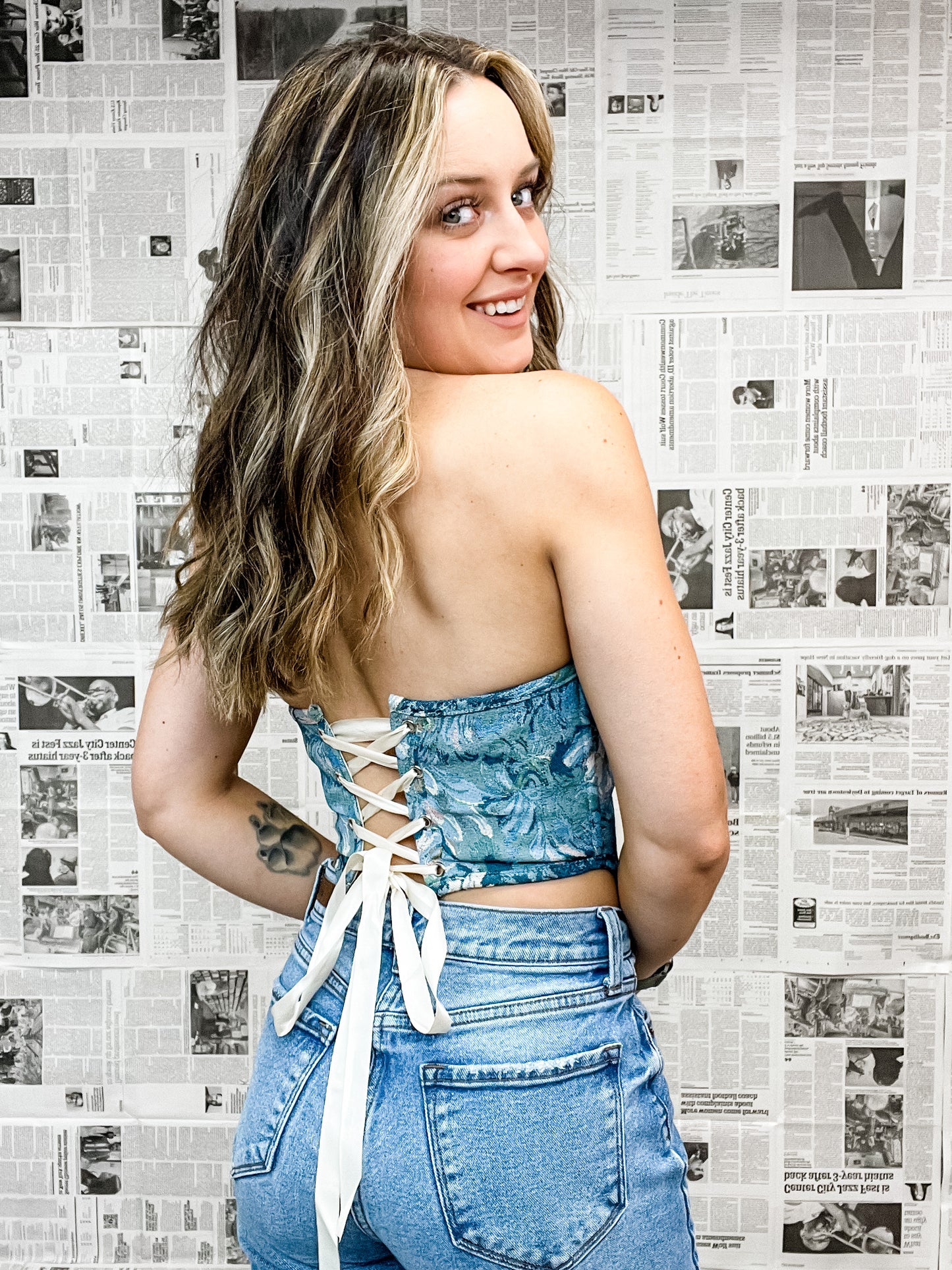The Bea Corset Top