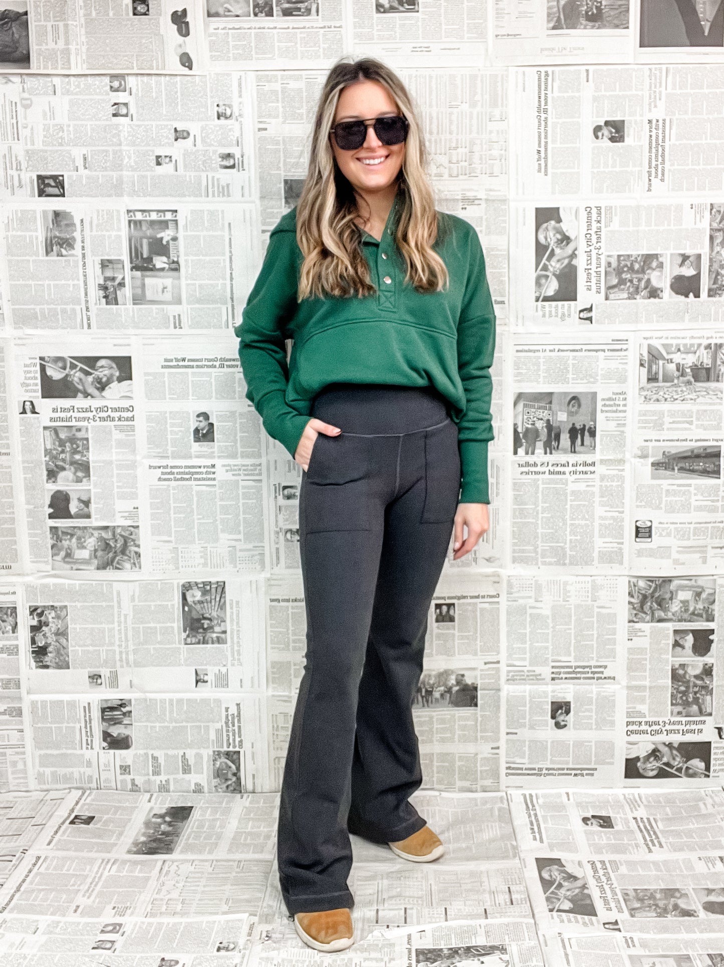 The Madison Flared Leggings