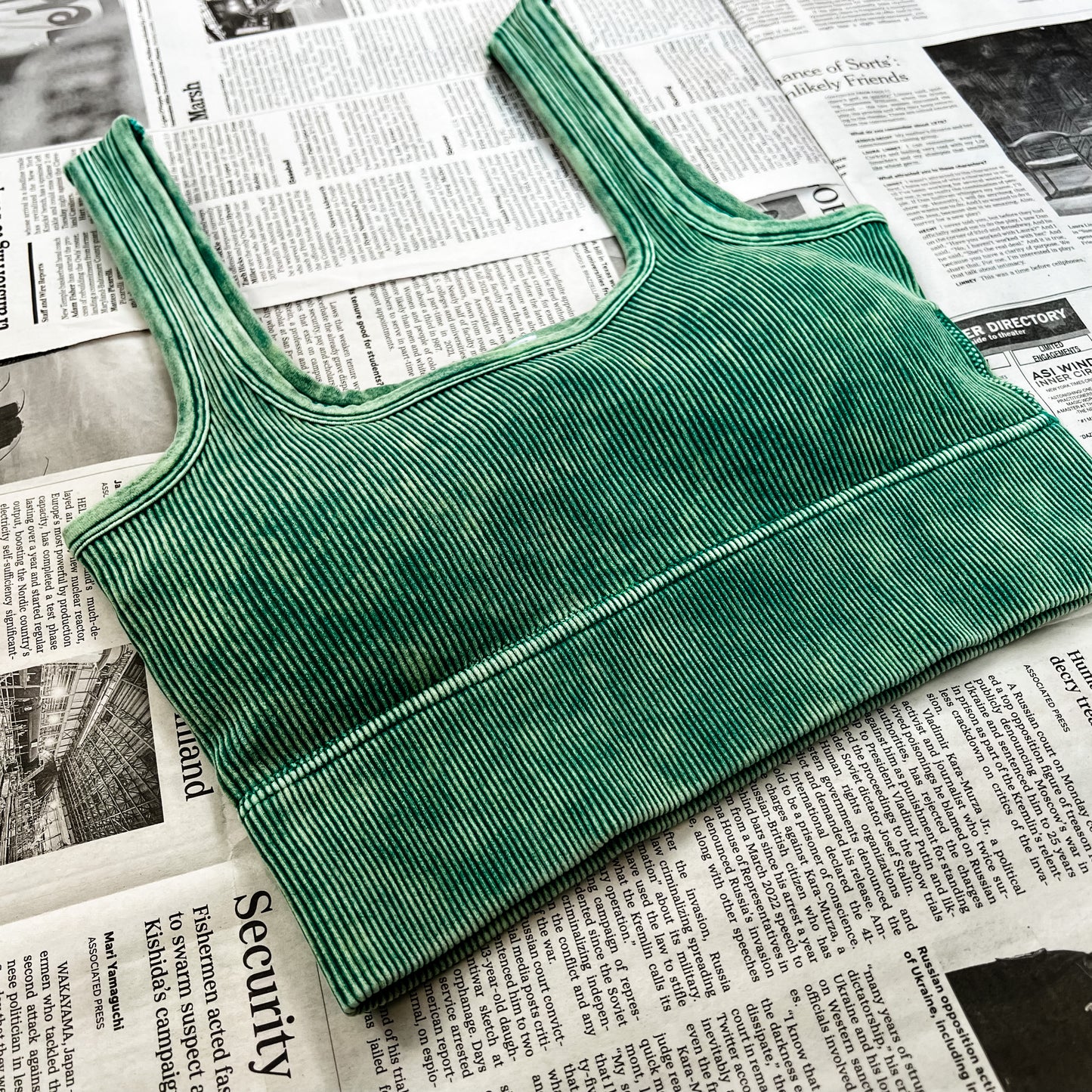 The Skye Padded Cropped Tank