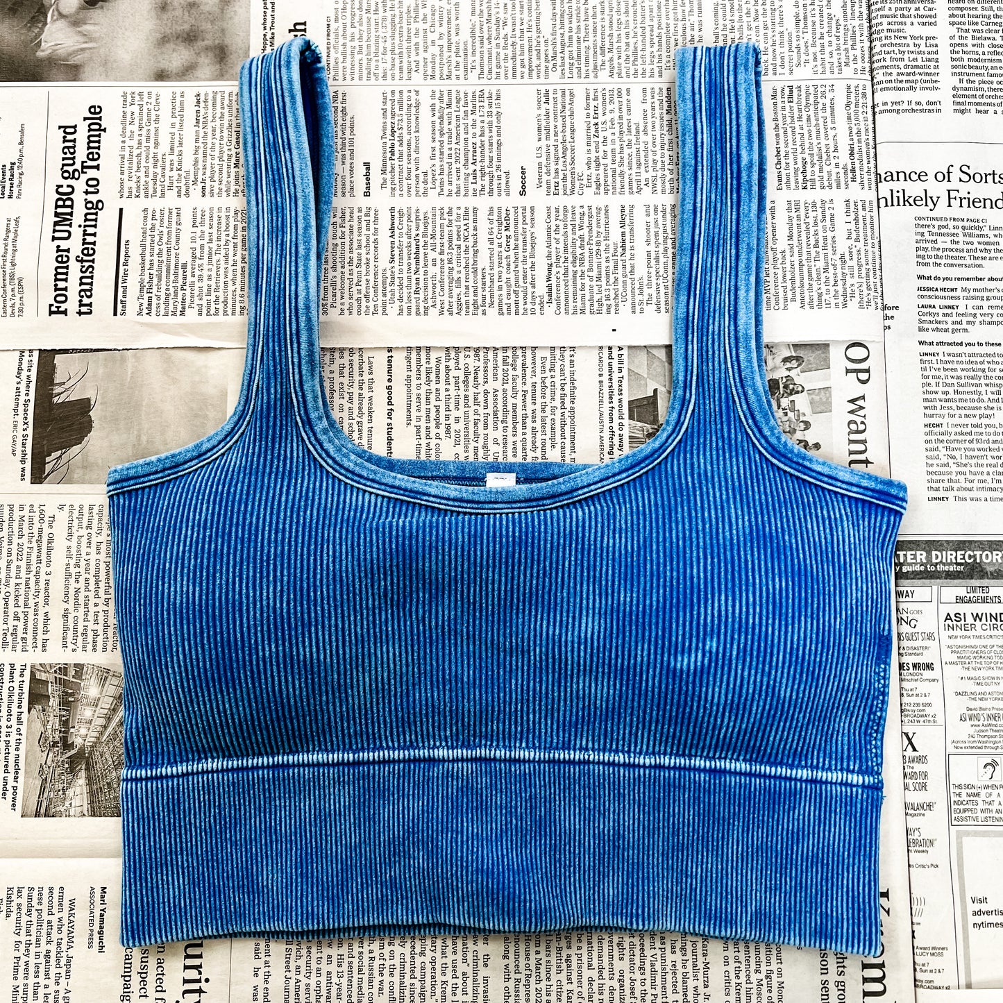 The Skye Padded Cropped Tank