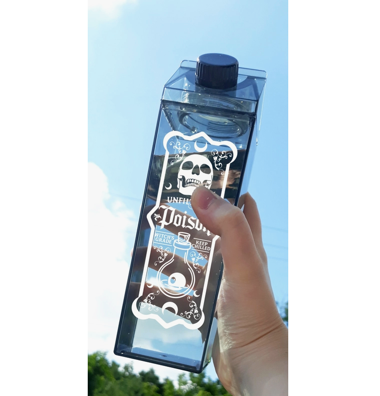 Unfiltered Poison Milk Carton Water Bottle