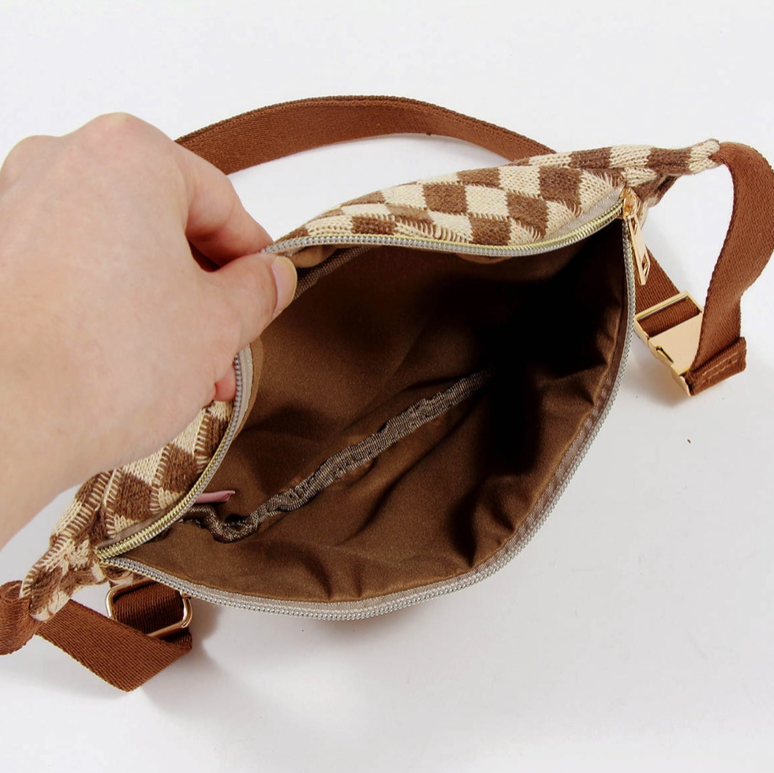 Check Yourself Belt Sling Bag