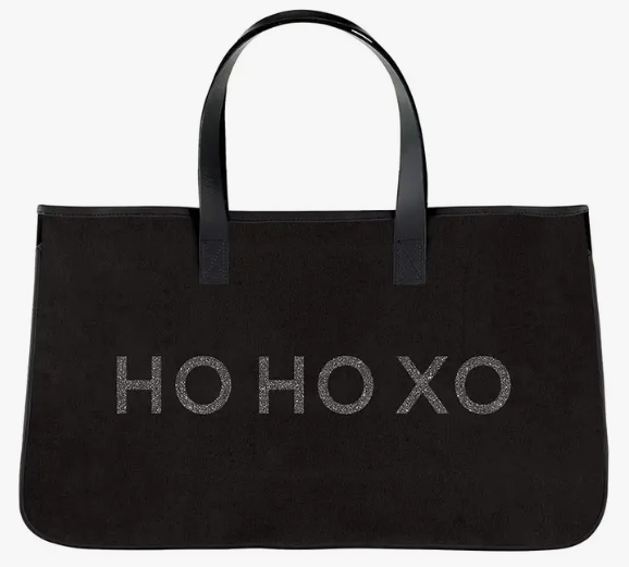 Ho Ho Xo Canvas Tote