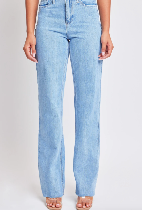 YMI High Rise Wide Leg Denim