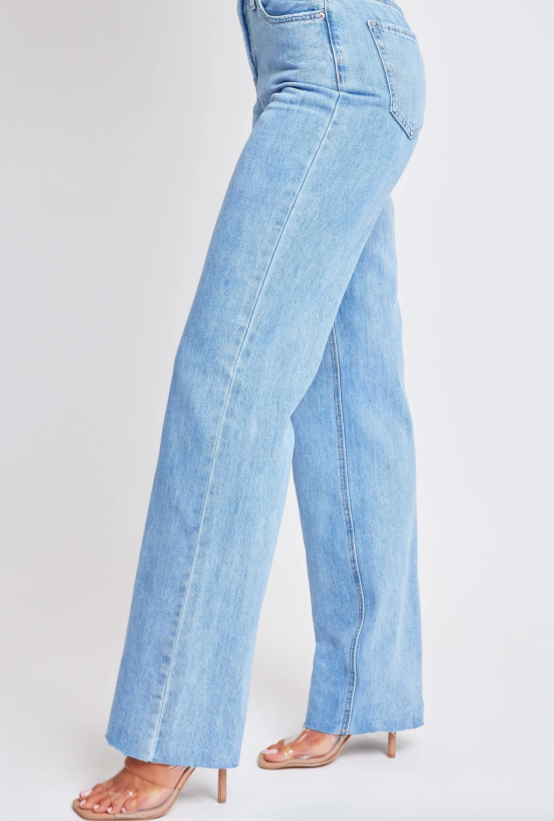 YMI High Rise Wide Leg Denim