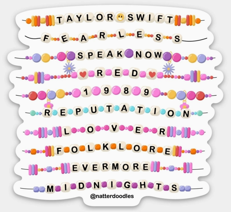 Taylor Bracelet Sticker