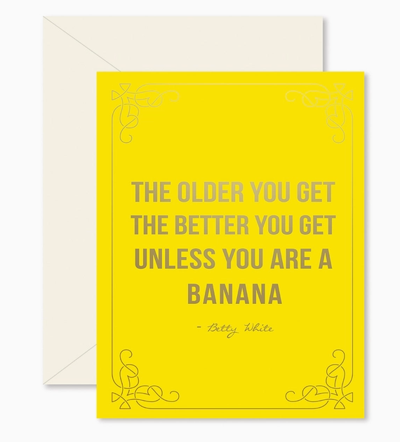 Unless You Are a Banana Birthday Card