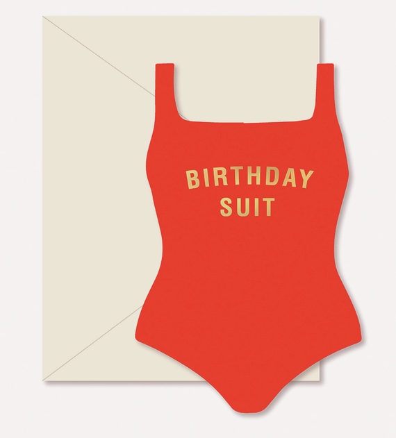 Birthday Suit Card