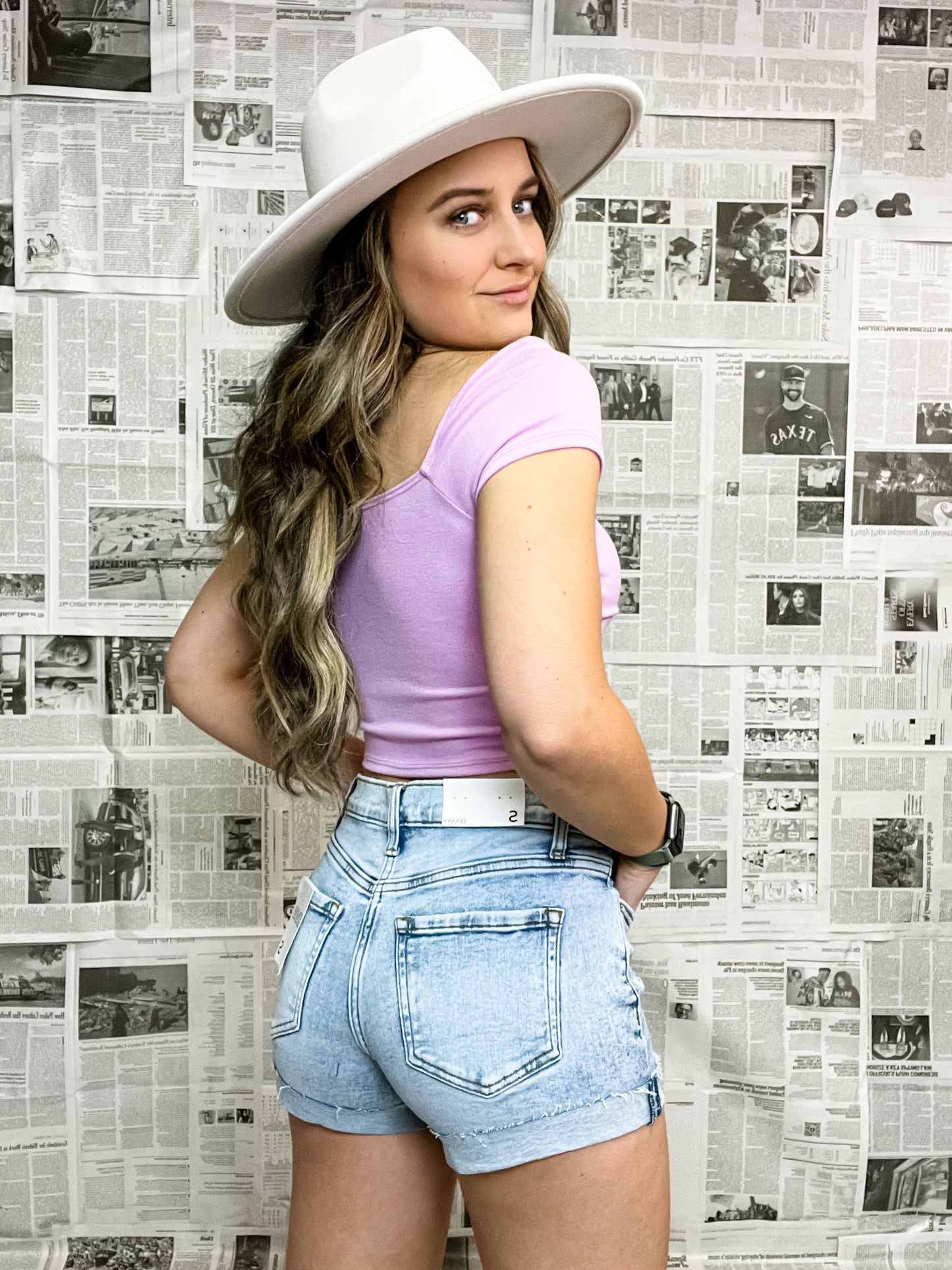 Zenana Cuffed Shorts