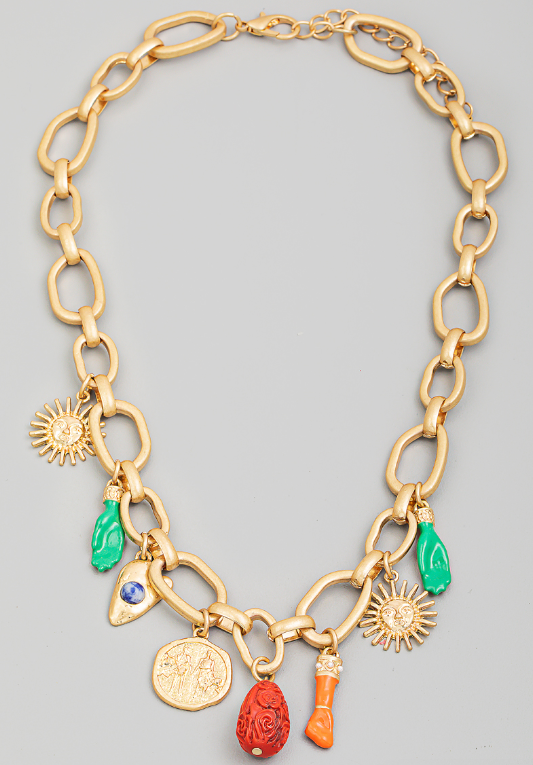 The Becky Charm Necklace
