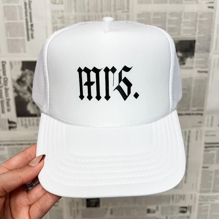 Mrs. Trucker Hat