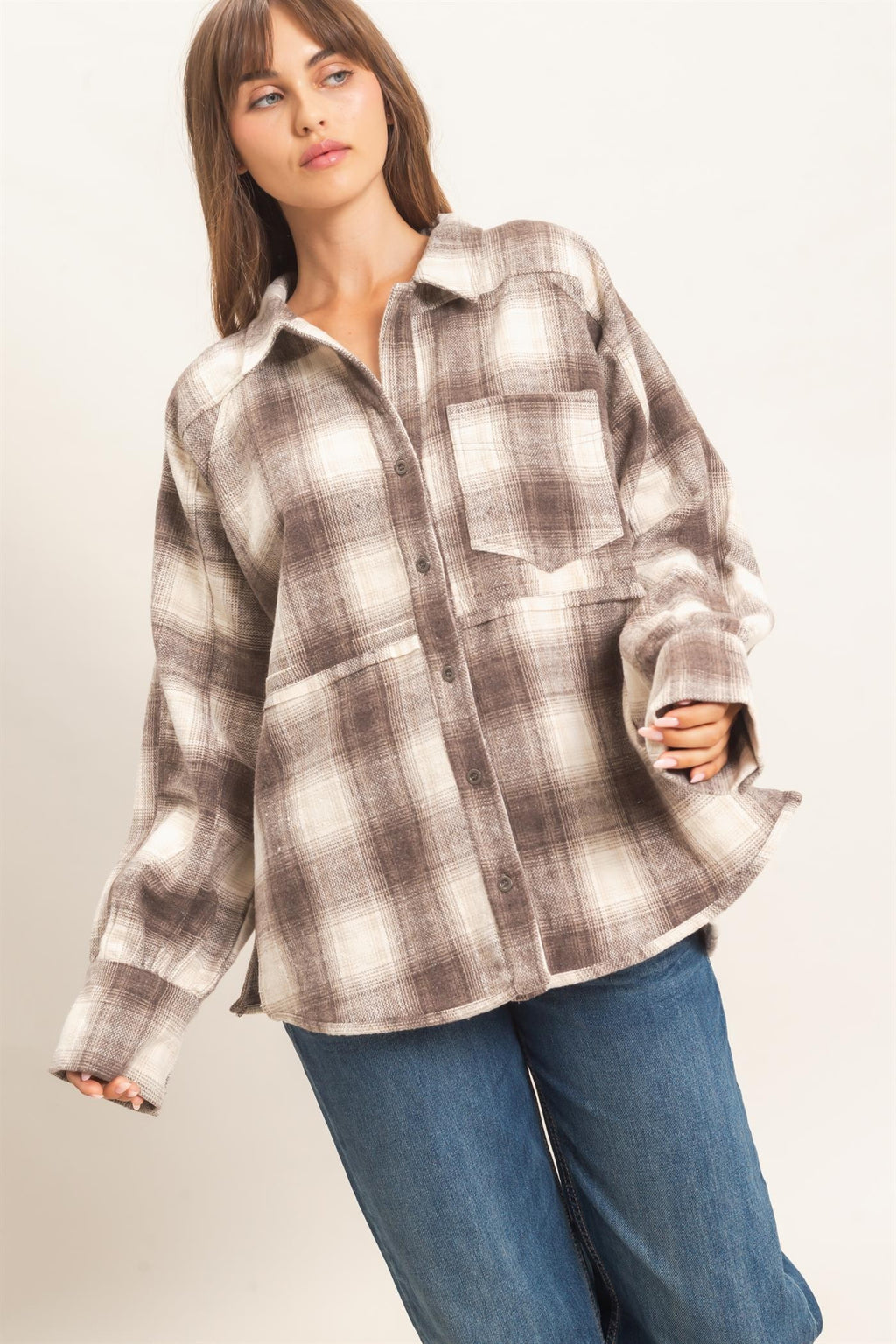 The Quinn Flannel - Brown