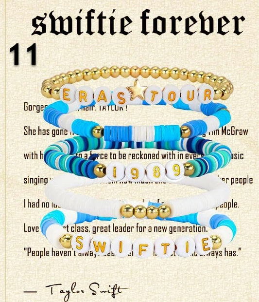 Swiftie Forever 1989 Bracelet Set