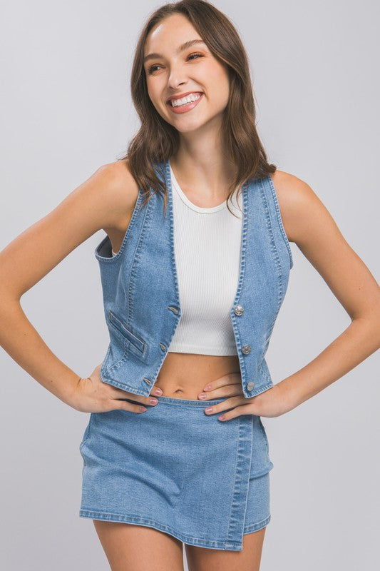 The Lucy Denim Vest