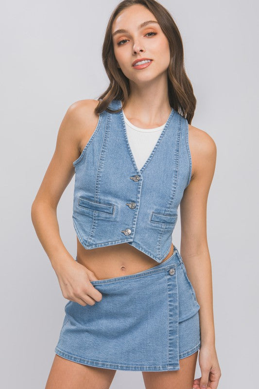 The Lucy Denim Vest