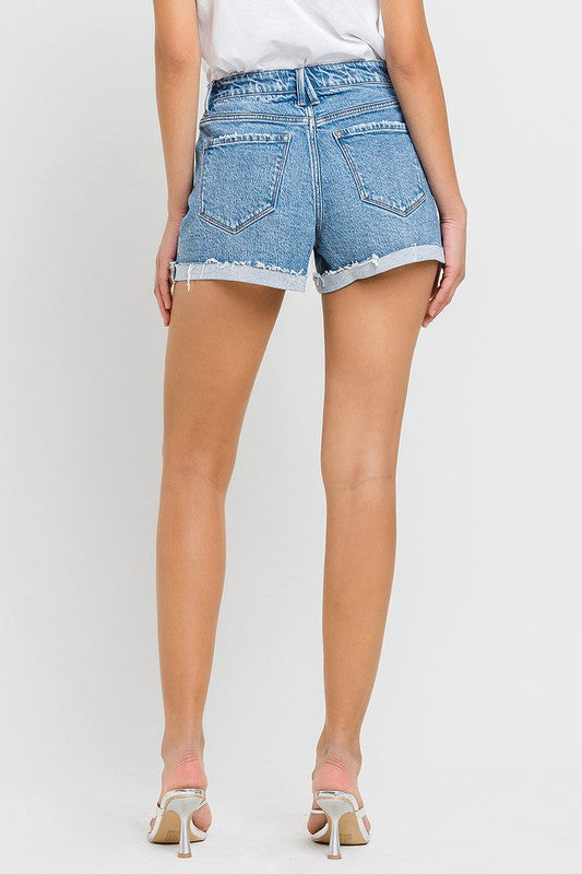 Vervet Rebecca Denim Shorts