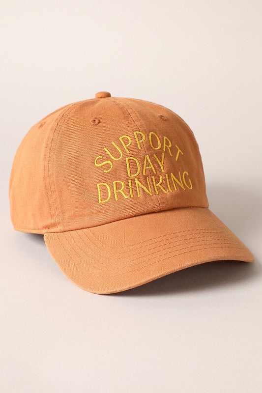 Support Day Drinking Baseball Hat