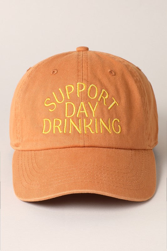 Support Day Drinking Baseball Hat