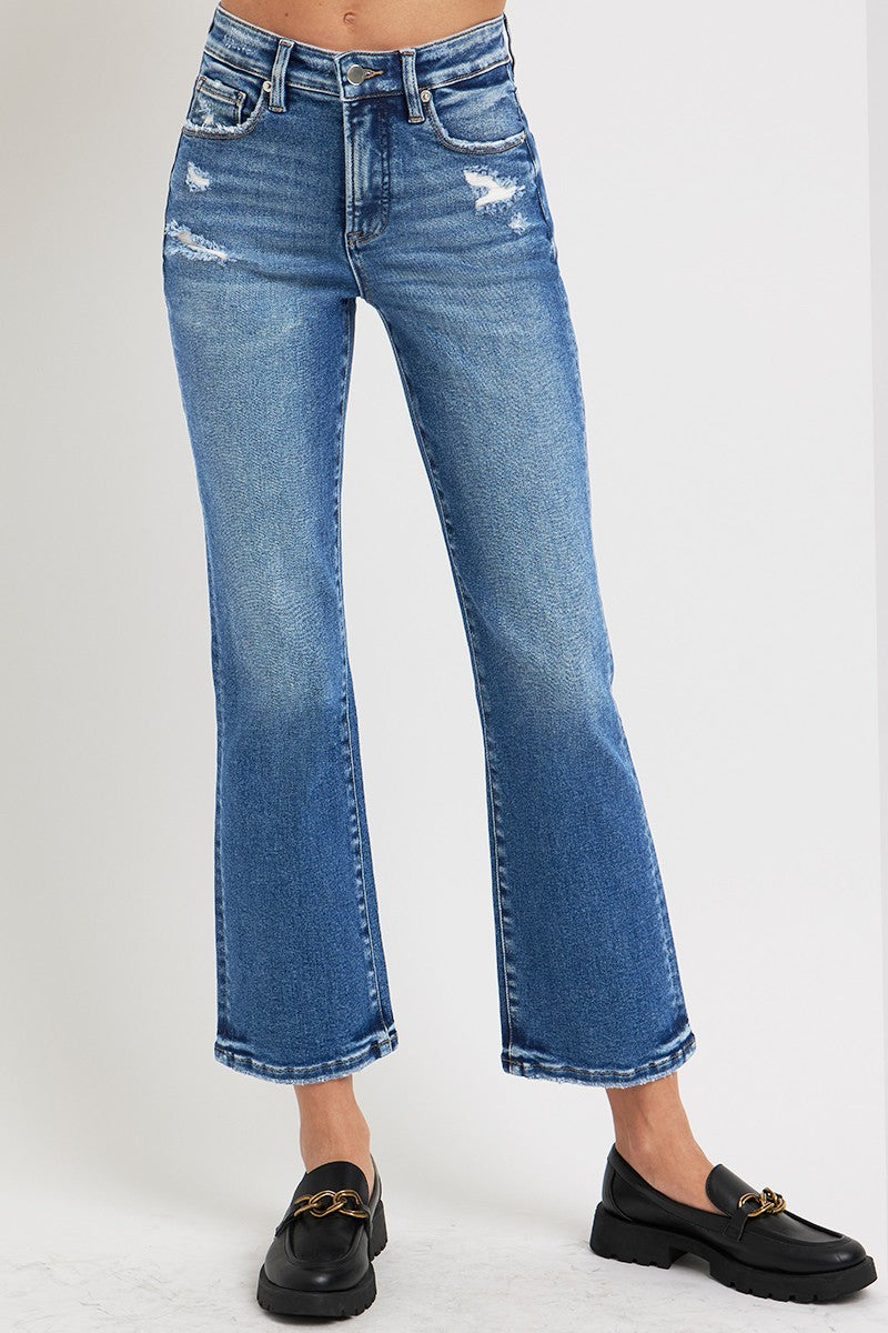 Risen Tummy Control High Rise Bootcut Denim