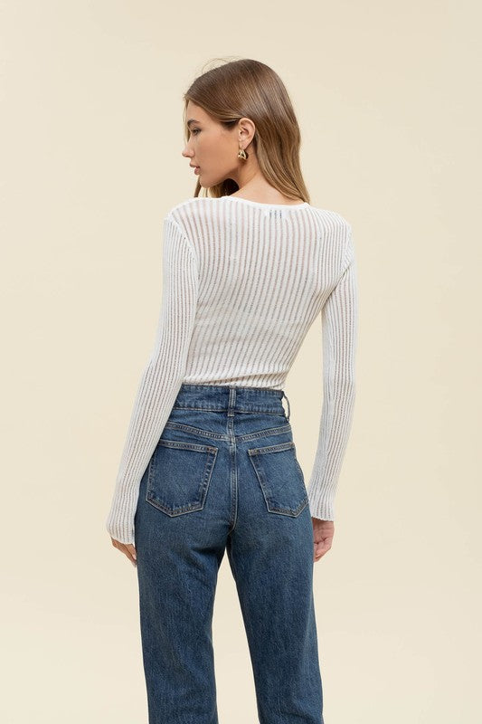 The Celeste Knit Top